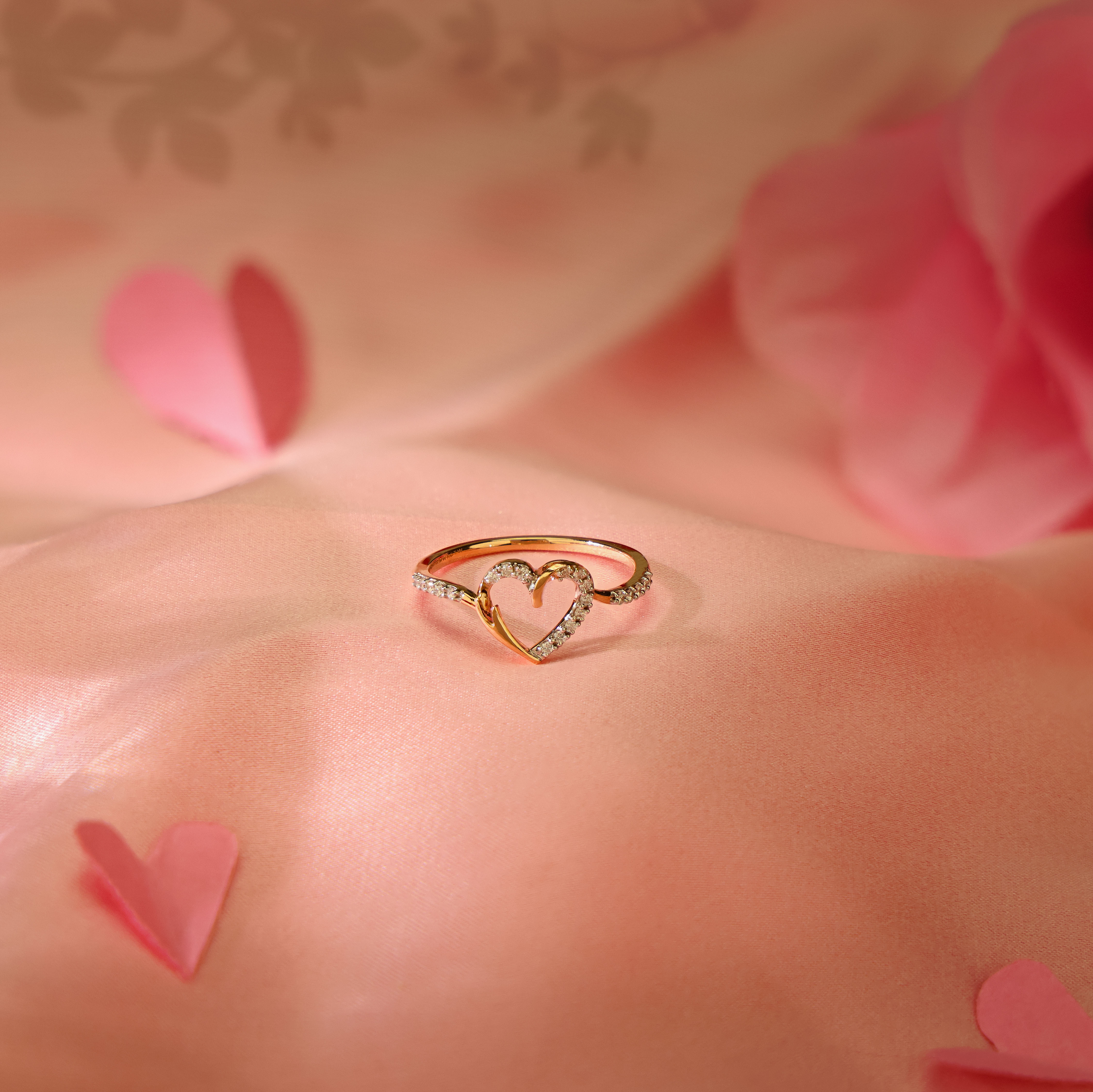 Grt Function Rings Buy Glam Romance Diamond Ring |GRT Jewellers