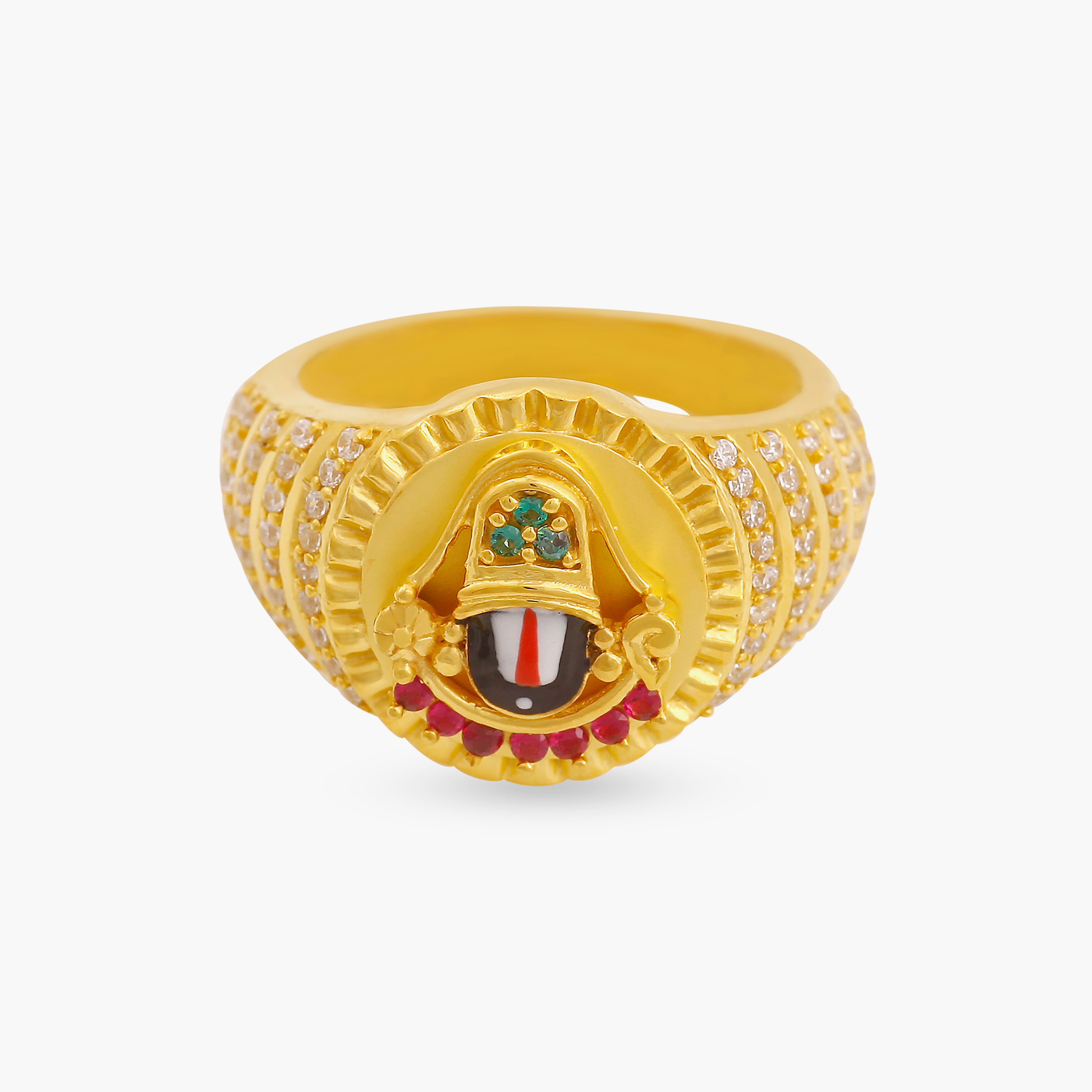 Buy Lord Balaji Gold Ring |GRT Jewellers