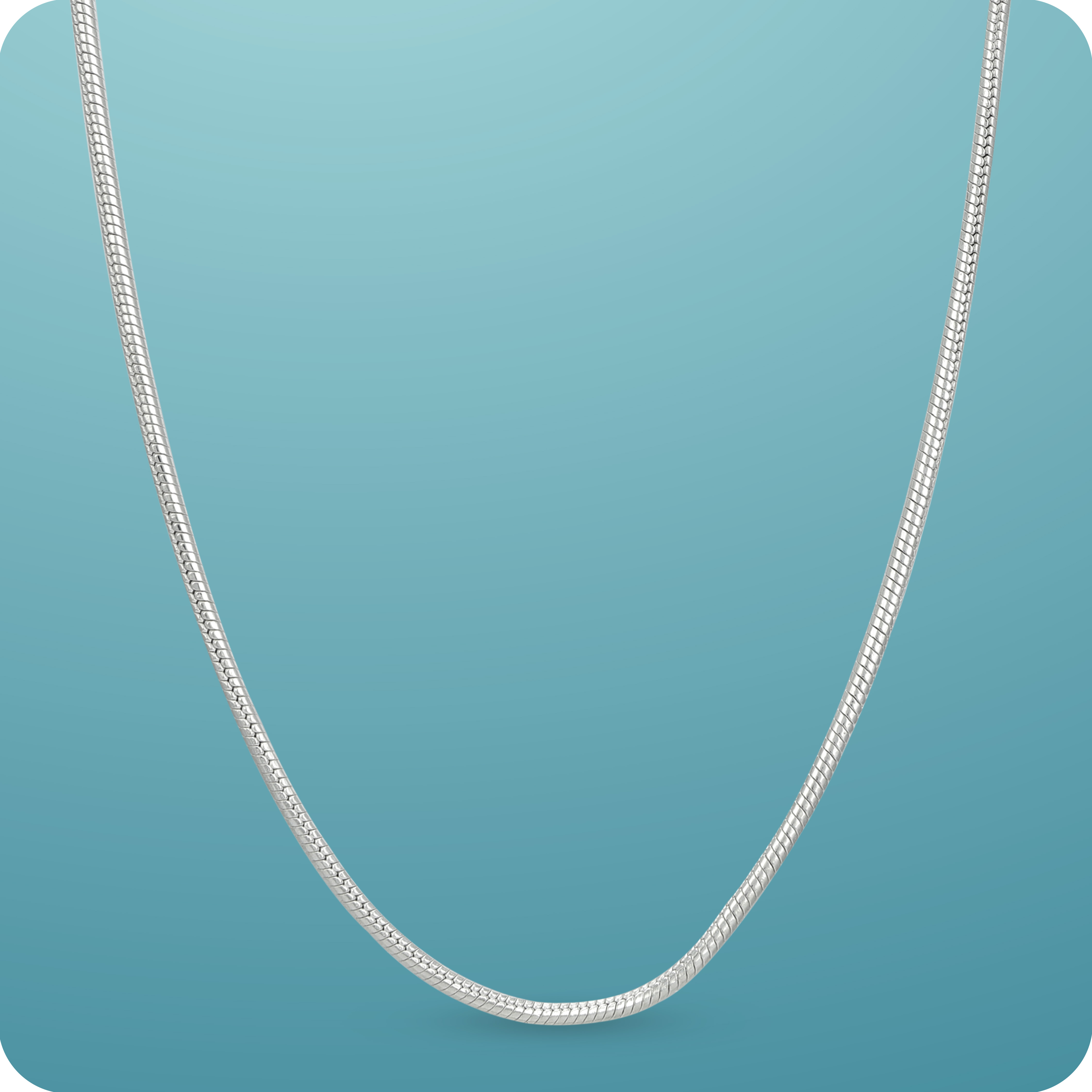 Buy Stylish Box Pattern silver Chain |GRT Jewellers - Main Image