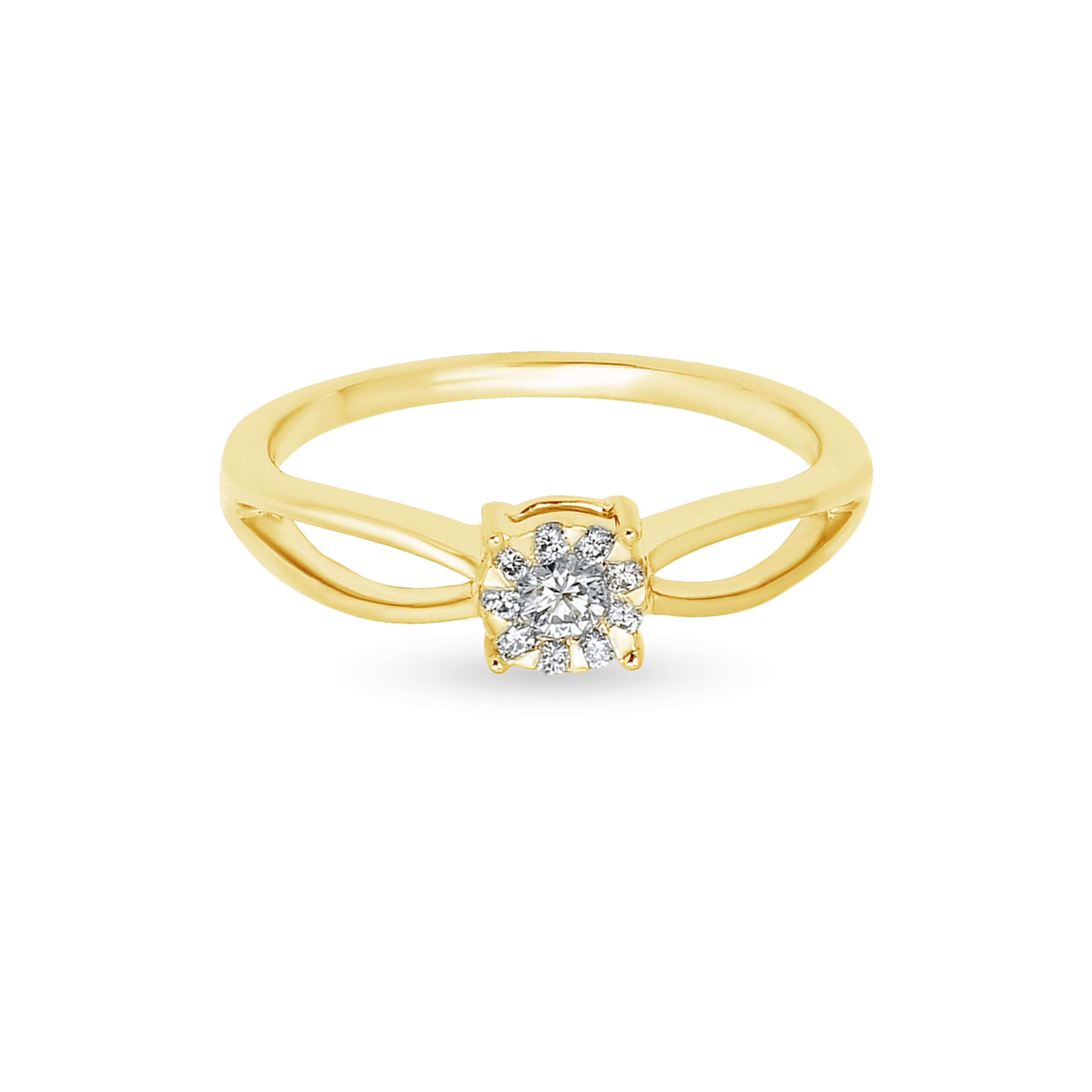Grt Function Rings Buy Fantastic Fabulous Floral Design Diamond Ring |GRT Jewellers
