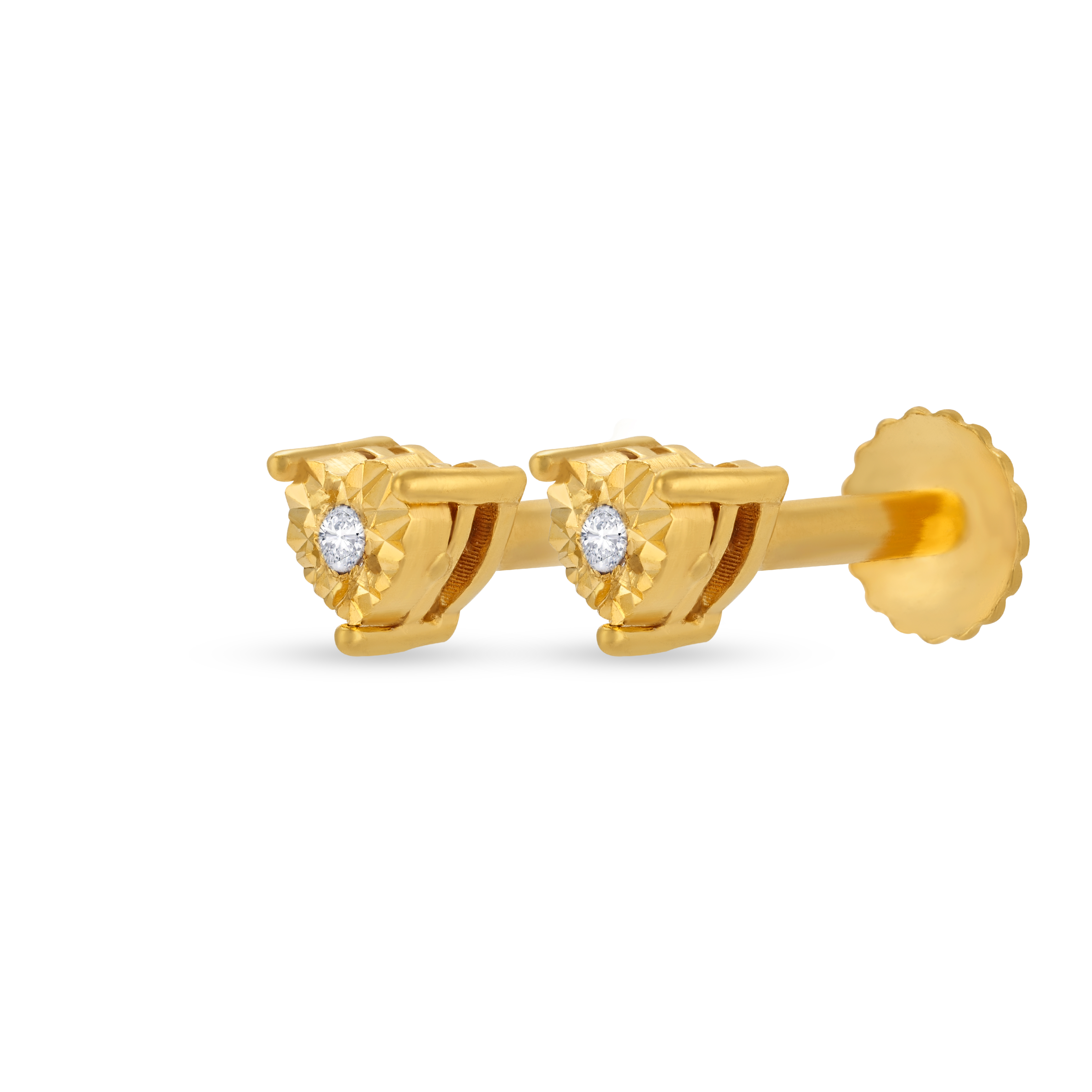 Noble Heart Earrings - Gold main image 1