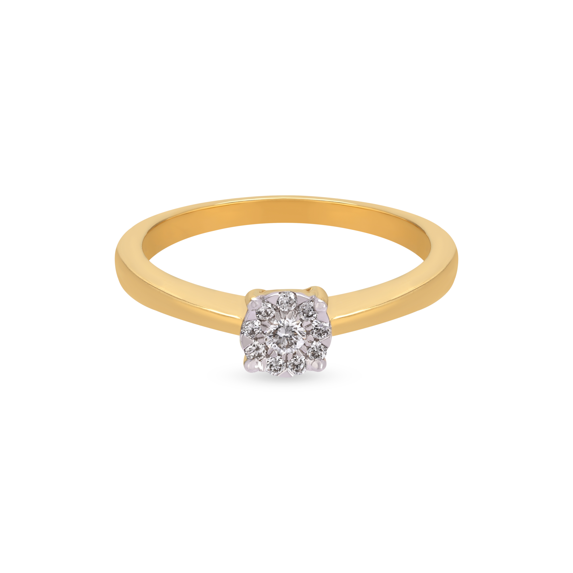 Amazing Concentric Circle Diamond Ring