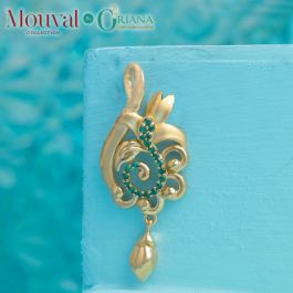 Beloved Mouval Collection Gold Pendant