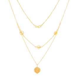 Beautiful Multi Beads Gold Necklaces