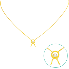 Beautiful Star Sign Taurus Gold Necklaces