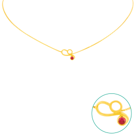 Star Sign Leo Gold Necklaces