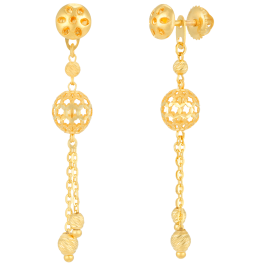 Magic Touch Gold Earrings