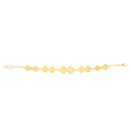 Exotic Frills Gold Bracelets