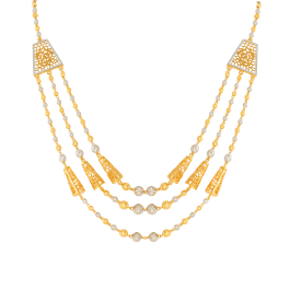Beads Beauty Gold Necklaces