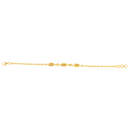 Modern Stylish Ball Beads Gold Bracelets