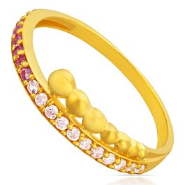 Exotic Balls Gold Ring - Trinka Collection