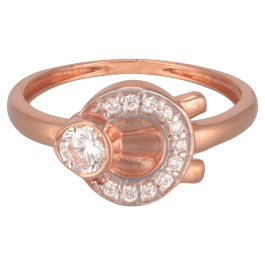 Enticing Artistic Rose Gold Rings