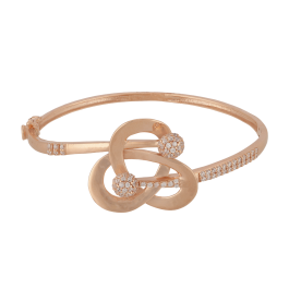 Beautiful Interlock Loops Gold Bracelets