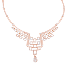 Bountiful Stepwell Gold Necklaces