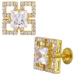 Gold Earrings 17B257928