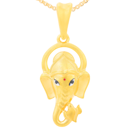 Majestic Lord Ganesha Gold Pendants