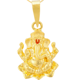 Heavenly Lord Ganesha Gold Pendants