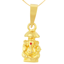 Pleasant Divine Lord Ganesh Gold Pendants