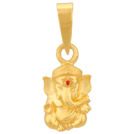 Lovely Bal Ganesha Gold Pendants