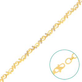 Opulent Floral Gold Bracelets