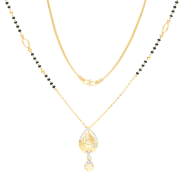 Amazing Classic Black Beaded Gold Necklaces