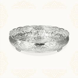 Engraved Fancy Silver Plate