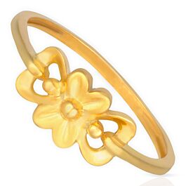 Stunning Floral Gold Ring