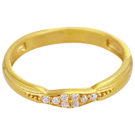 Gleaming Fashionable Gold Rings