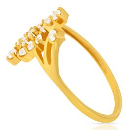 Charismatic Rhombic Gold Ring