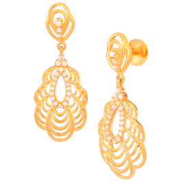 Gold Earrings | 4D442611