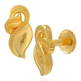 Enticing Arrow Gold Earrings