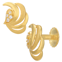 Elegant Pretty Lovely Gold Earrings