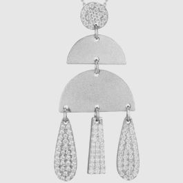Silver Pendant With Earrings 511A106645