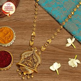 Exuberant Blooming Gold Necklace - Wedding and Celebrations