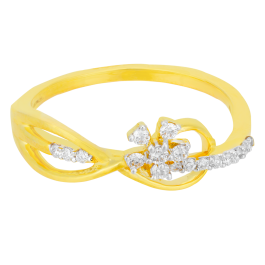 Grandeur Infinity Floral Diamond Rings