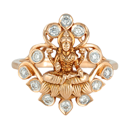 Divine Sri Lakshmi Diamond Rings