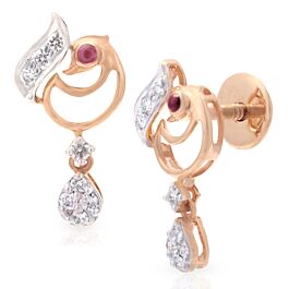 Fabulous Glossy Stylish Diamond Earrings
