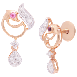 Fabulous Glossy Stylish Diamond Earrings