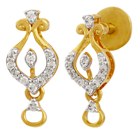 Amazing Pear Drop Diamond Earrings
