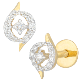 Stylish Glittering Diamond Earrings
