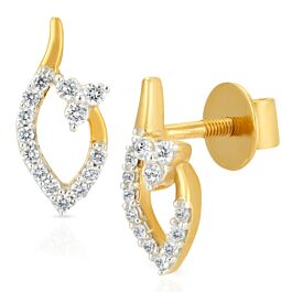 Chic Pear Drop Diamond Earrings