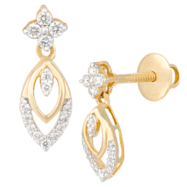 Glorious Dancing Drops Diamond Earrings