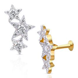 Dazzling Star Diamond Earrings