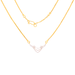 Mesmerizing Dual Floral Diamond Necklaces