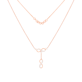 Glorious Infinity Design Diamond Necklaces