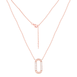 Appealing RaceTrack Diamond Necklaces