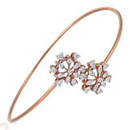 Majestic Floral Diamond Bracelets
