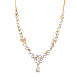 Enchanting Floral Diamond Necklaces
