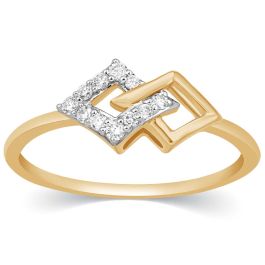 Fabulous Rhombus Design Diamond Ring