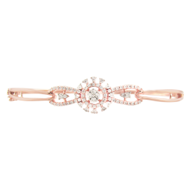 Enticing Floral Diamond Bracelets